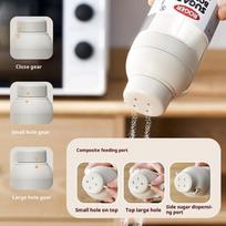 250Ml Quantitative Seasoning Shaker Multi - Function Salt/Sugar Dispenser Dust - Proof Kitchen Spice Jar Multi - Opening