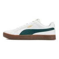 PUMA Smash Vulc V3 Lo Unisex Light Leather Skate Shoes White Green 380752-11 35.5