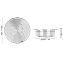 Detachable Structure Reusable Coffee Pods Fine Mesh Design Reusable Coffee Filter  Daily Use