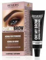 Revers pro colors henna do brwi jasny brąz zestaw 15 ml