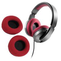 2PCS Noise Isolation Ear Cushions for Focal Listen Wireless/ Focal Listen Pro Headphone raudona