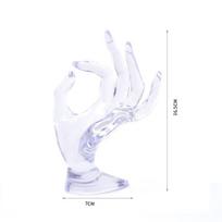 Model Art Ring Display Ornaments Plastic OK Hand Model Props Jewelry Display Stand  Home skaidri