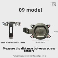 Cordless Power Tool Belt Clip Knock-proof Cordless Drill Hanger  Workshop Use Model 09 5x3.1cm