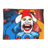 Balatro Playing Card Jocker Lusty Joker Blankets Soft Warm Flannel Throw Blanket Bedspread for Bed Living room Travel Home Sofa Size: 75*100cm, Weight: 230 GSM