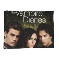 The Vampire Diaries Damon Salvatore Blankets Soft Warm Flannel Throw Blanket Bedspread for Living room Picnic Travel Home Sofa Size: 75*100cm, Weight: 230 GSM