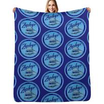 1934 The Zephyr Passenger Train Throw Blanket Soft Bedroom Blanket for Night Sleeping Size: 75*100cm, Weight: 230 GSM