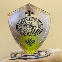 Templar Knight Shield Medieval Knight Holy Cross Templar Shield  Medieval Crusader Armor Shield  Best Gift