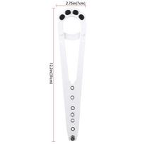 New 2Pcs Cute Cat Paw Shaped Cat Door Latch Holder Adjustable Door Strap For Pets