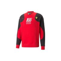 Puma „Ferrari Racing Series“ lenktynių pareiškimas „Sweat Crew“ su raidžių atspaudu unisex sportinis megztinis-Racing-Red 538108-02 L