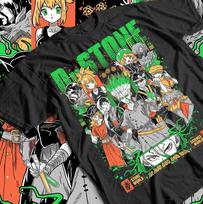 Dr. Stone Senku Ishigami T-shirt Anime Manga T-shirt Taiju Oki Ryusui Gift Shirt 4XL