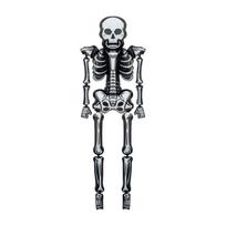 Didelis atsparus plyšimui skeletas balionas su greitu pripūtimu teminiam renginiui ir gimtadienio šventei 1 black