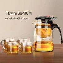 HANDUNYOU Glass Teapot Infuser Set