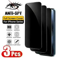 3 vnt. Anti-Spy pilno dangtelio privatumo grūdintas stiklas Ekrano apsauga Suderinama su iPhone 17 16 11 12 13 14 15 Pro Max AIR XS Max XR X 6 7 8 Plus SE 2020 iPhone 17 juoda