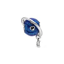 Pandora 925 Silver Interstellar Series Moon Orbiting Earth Charm Unisex Charm 799227C01 Box