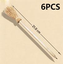 Magic Writing Flying Broom Pen - Unique Creative Stationery Gifts, Wizard-Themed Supplies, Fantasy Desktop Decor, Party Favors