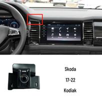 Specialus automobilio telefono laikiklis, skirtas Skoda Rapid, Scala, Kamiq, Kodiaq, Fabia ir Karoq.