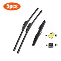 26'+16'+14' wiper front and rear wiper blades windshield window wiper for Toyota C-HR CHR 2016-2026 2017 2018 2019