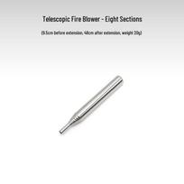 Telescopic Stainless Steel Fire Starter Blowpipe for Camping and Outdoor Picnics