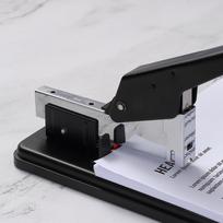 COMIX 100-Page Simple Heavy-Duty Stapler, Large Thick Heavy-Duty Stapler, Adjustable Standard Size, Compatible with 23/6-23/13 Staples, B3115 Black