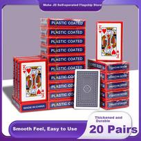 Muhe Playing Cards Old A Poker 20-Pack Durable Flexible High Elasticity Landlord Game MHO75