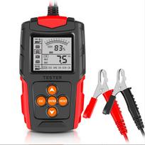 12V/24V Battery Tester Digital Display Auto Battery Analyzer Internal Resistance Meter for Truck Universal Car Diagnostic Tool oranžinė