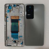 For Xiaomi POCO F4 5G Middle Frame+Battery Cover Rear Door Housing Replacement Parts Full Housing juoda