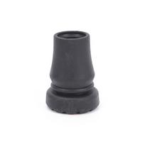 1X Walking Stick End Tripod Cane Tip Self Standing Rubber Bob-Slip End Bottom