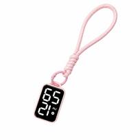 Digital Display Pocket Watch Keychain LED Digital Watch Electronic Hanging Watch  Kid Adult juoda