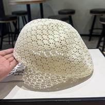 Hollow Out Design Summer Beret Reversible Artist Hat Fashion Women's Beret  Summer Season 2