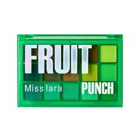 Miss Lara Makeup Sweet Party Eyeshadow Pallete Neon Palette 15 Shimmer Glitter Matte Shades Matellic Nude Blendable Pigment green