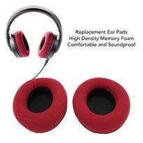 2PCS Noise Isolation Ear Cushions for Focal Listen Wireless/ Focal Listen Pro Headphone raudona