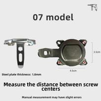 Knock-proof Drill Belt Hook Cordless Drill Waist Hanger New Power Tool Accessories  Workshop Use Model 07 4.5x3.5cm