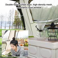 Outdoor Large Space Self driving Travel Camping Tent Automatic Quick opening Tent Portable Rainproof Sunshine proof įvairiaspalvis
