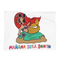 Manana Sera Bonito Colombian Music Singer Karol G Blanket Soft Warm Flannel Throw Blanket Bedding for Living room Picnic Couch Size: 75*100cm, Weight: 230 GSM