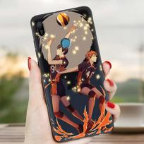 Phone Case For Huawei P30 Pro P40 Lite E P Smart Z Y7 Y6 2019 Silicone Back Cover Mobile Bag Anime Oya Haikyuu Love Volleyball Huawei Y6 2019