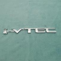 1 vnt. 3D metaliniai iškilūs raidės i-VTEC emblema automobilio šoniniam sparnui, galinio bagažo dangčiui, lipdukas Accord Civic Accord Odyssey CRV dekoravimo priedai