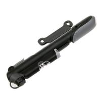 Mini Bike Pump Plastic Portable Frame Pump High Pressure Tire Repair Kit for Outdoor Black
