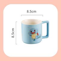 SHUNXIANG Keramikinė puodelis Pokémon Licencijuotas Mielas Charmander Jigglypuff Animacinis Vandens puodelis Kavos puodelis Anime Tematikos Keramikinis puodelis Dovana 301-400ml white