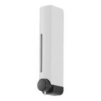 Shower Soap Dispenser Punching Free Wall-Mounted Shampoo Conditioner Dispenser Leakproof Easy to Refill Shampoo Bottle 1pc balta