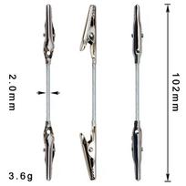Universal Rotating Double-Head Alligator Clip for Price Tags, Bendable Hose, Axe-Shaped Sticky Note and Photo Clip