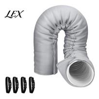 Portable Air Conditioner Hose Insulation Sleeve Sleeve, 59 Inch Universal Duct Wrap for Sun Protection Pipe 5-5.9 Exhaust Hoses, Thermal Insulated 1pc