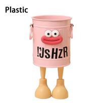 Big Mouth Pencil Case DIY Pen Container Cute Desktop Storage Buckets  Students Stationery A1-Pink