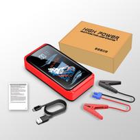 2026 New Smart Jump Starter 12V Car Battery Booster, Portable Power Bank with LED Light & Quick Charge Function for Auto Recommend
