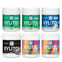 Lotte Xylitol Bottle Gum Assortment Set 4 types 6 pieces total