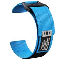 Nylon Strap for Amazfit Huami T-rex 2 pro Watch Band For Huami Amazfit T-rex2 Sport Belt Smartwatch Bracelet Accessories For T-rex 2 dangaus mėlyna spalva