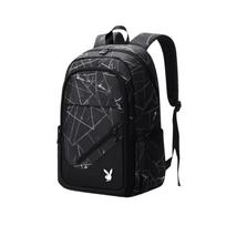 PLAYBOY Travel Backpack, Large Capacity Laptop Bag, Commuter Bag, Black juoda