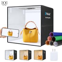 PULUZ PU5051 50cm 19.7in Folding LED Light Tent Desktop Photo Studio Light Box Photography 30W Softbox 200pcs LED Beads