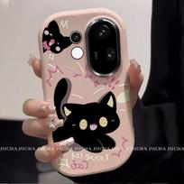 Vivo S30 Pro Mini Phone Case Cartoon Cat Design Shockproof Silicone Cover Women Men Stylish Lightweight Full Protection vivo S30