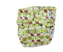 Pielucha wielorazowa mini kieszonka bambus jabłka pieluchy nappime