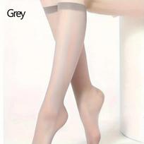 1/2/3/5/6Pairs Black/Flesh/Grey/Coffee Color Calf Socks,Semi Sheer All-Match Knee High Socks,Women'S Stockings & Hosiery one size(2pairs)